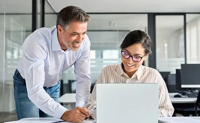 business people on laptop